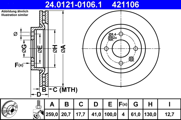 Disc frana