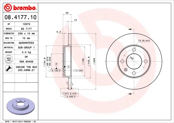 Disc frana