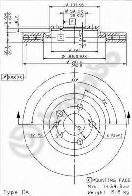 Disc frana