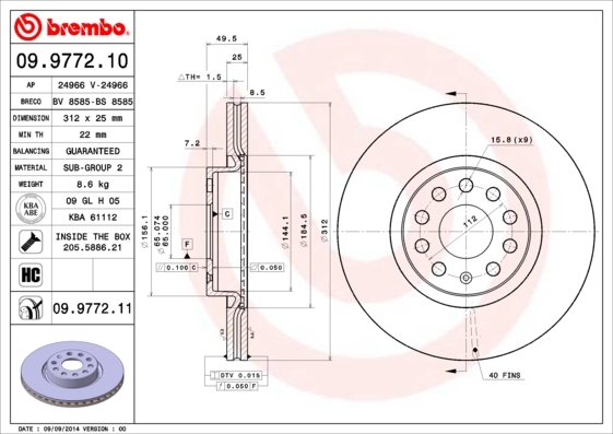 Disc frana