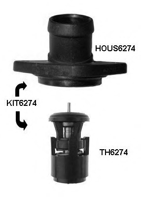 Termostat,lichid racire