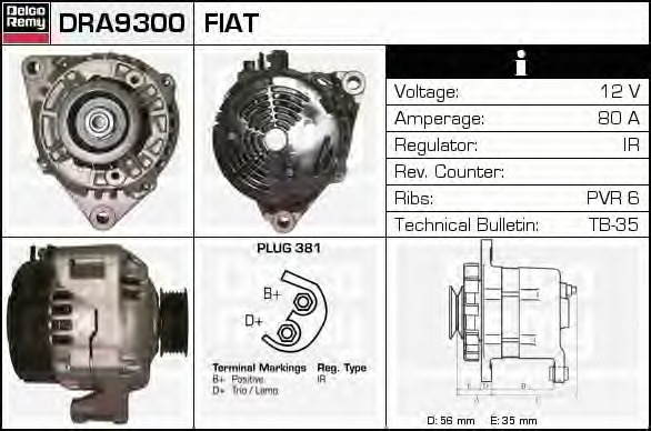 Generator / alternator