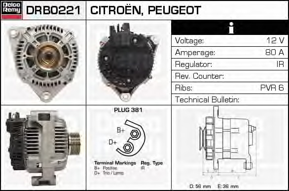 Generator / alternator
