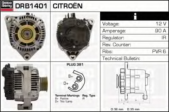 Generator / alternator