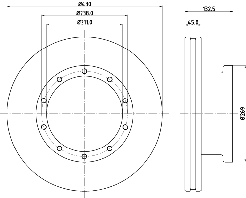 Disc frana