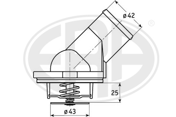 Termostat,lichid racire