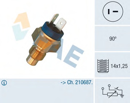 Senzor,temperatura lichid de racire