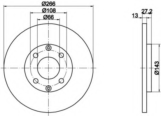 Disc frana