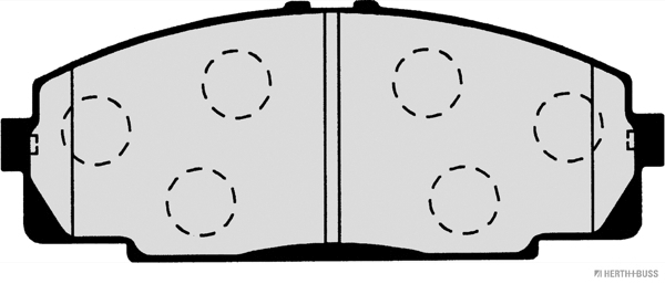 Set placute de frana