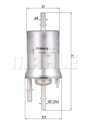 Filtru combustibil ps