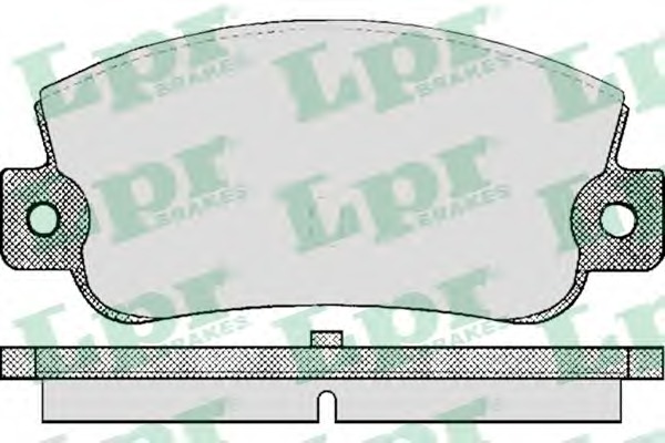 Set placute de frana