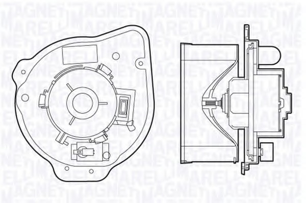 Electromotor, ventilatie interioara