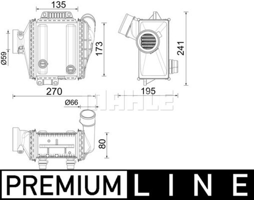 Intercooler compresor
