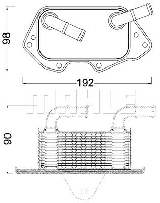 Radiator ulei