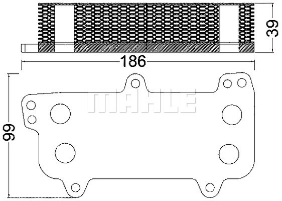 Radiator ulei