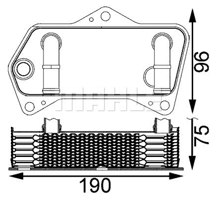 Radiator racire ulei cutie de viteze automata