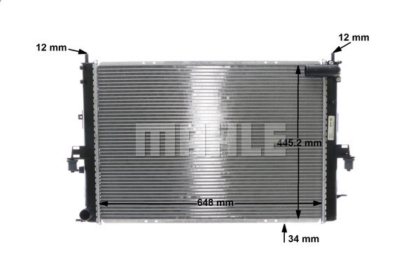 Radiator racire motor