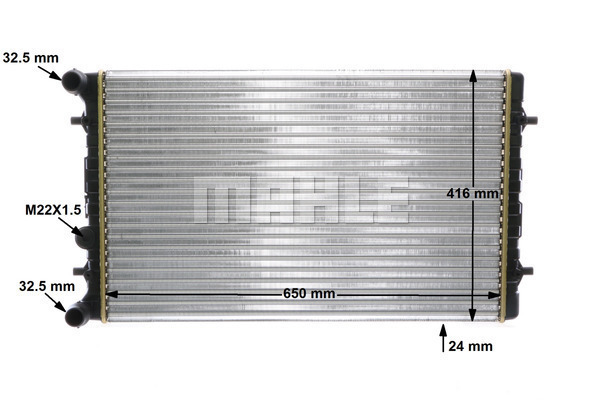 Radiator racire motor