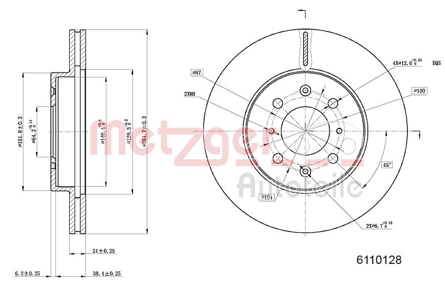 Disc frana