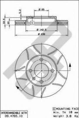 Disc frana