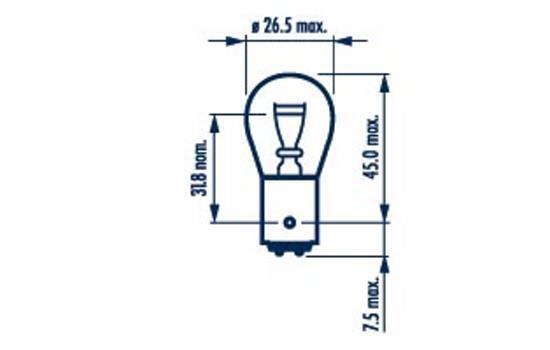 Bec lampa frana / lampa spate