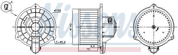 Ventilator habitaclu