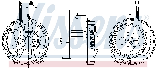 Ventilator, habitaclu