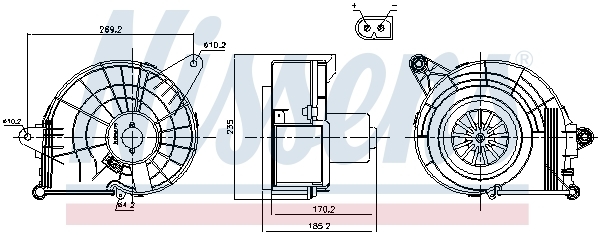 Ventilator habitaclu