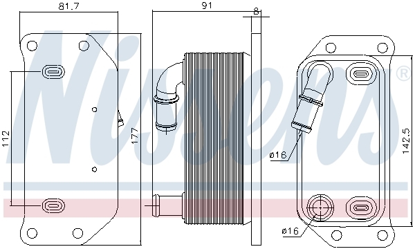 Radiator ulei