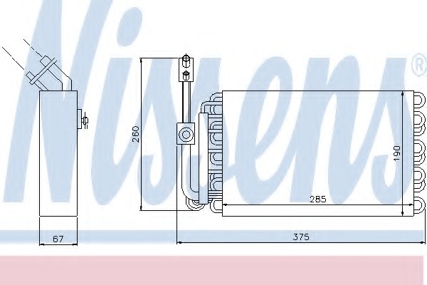 Evaporator,aer conditionat