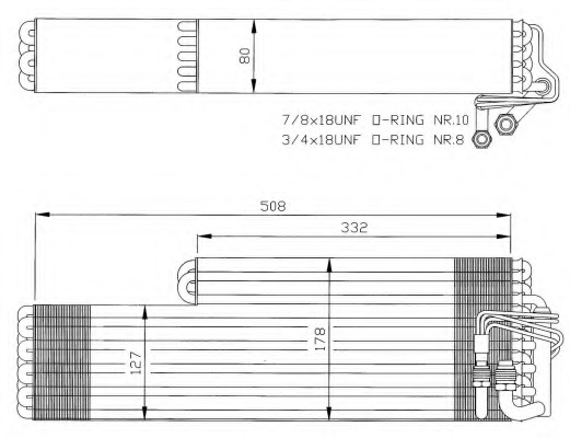 Evaporator,aer conditionat