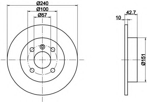 Disc frana