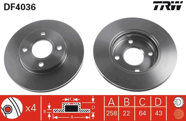 Disc frana fata