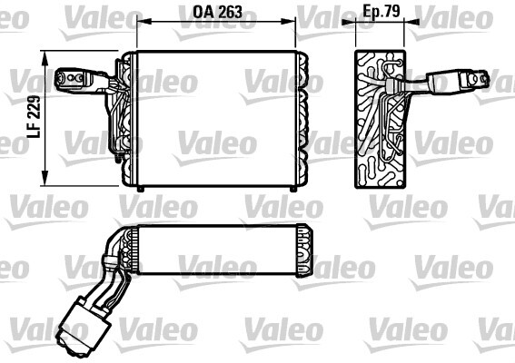 Evaporator,aer conditionat