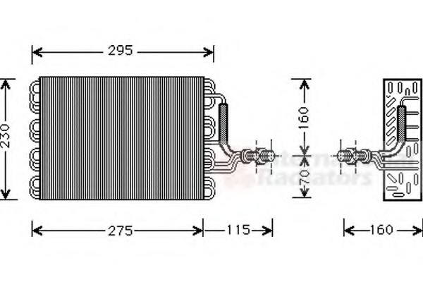 Evaporator,aer conditionat