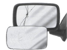 Sticla oglinda, oglinda retrovizoare exterioara