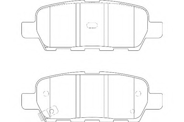 Set placute de frana