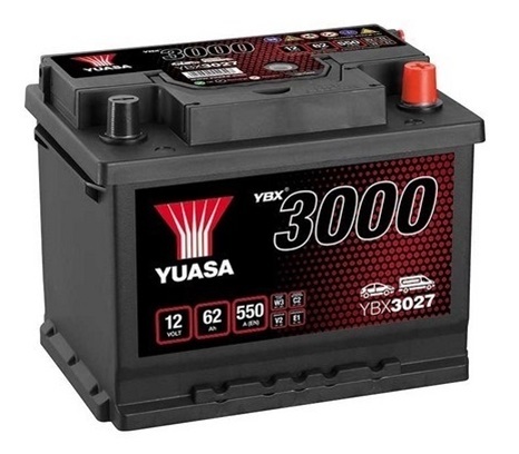 Yuasa 3000 62ah 550a (242x175x190)