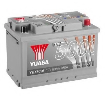 Yuasa 5000 silver 80ah 740a (278x175x190)