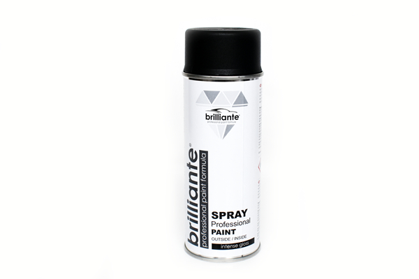 Vopsea spray negru grafit mat (ral 9011) 400ml