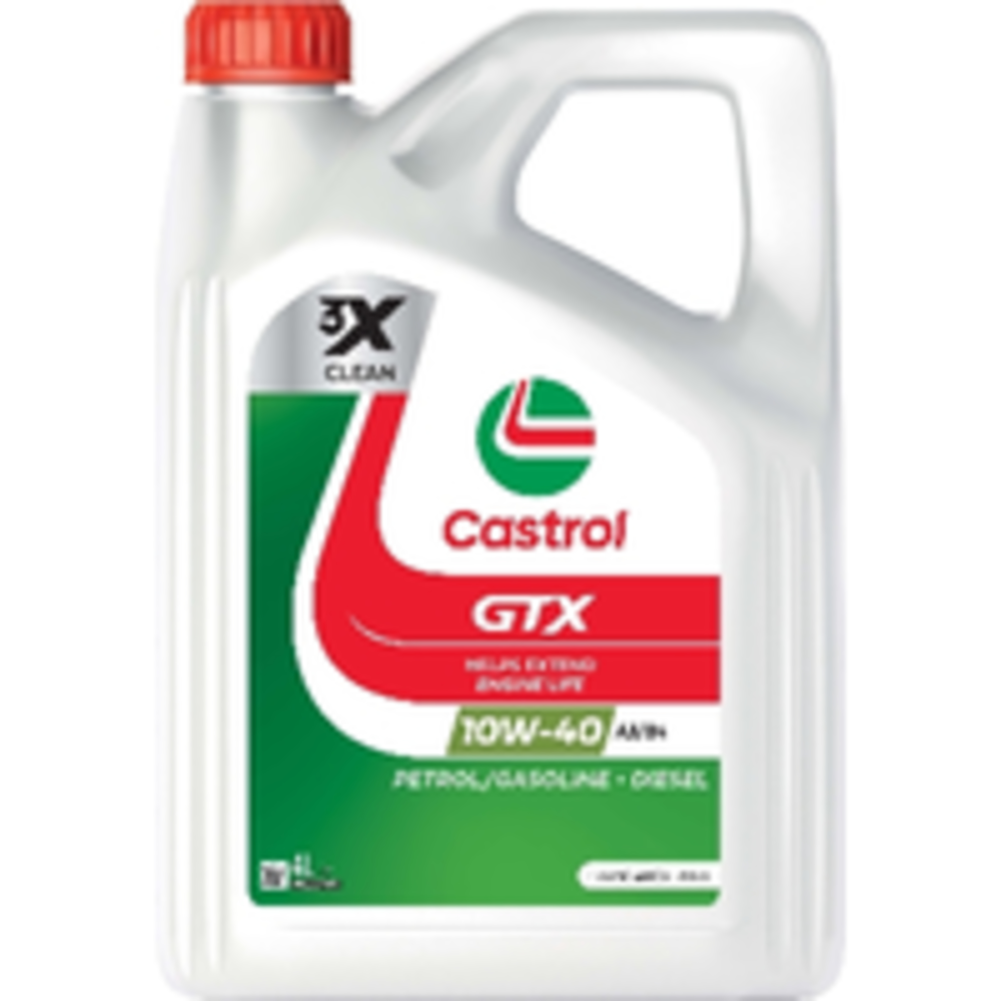 Castrol gtx ultraclean 10w-40 a/b- 4l