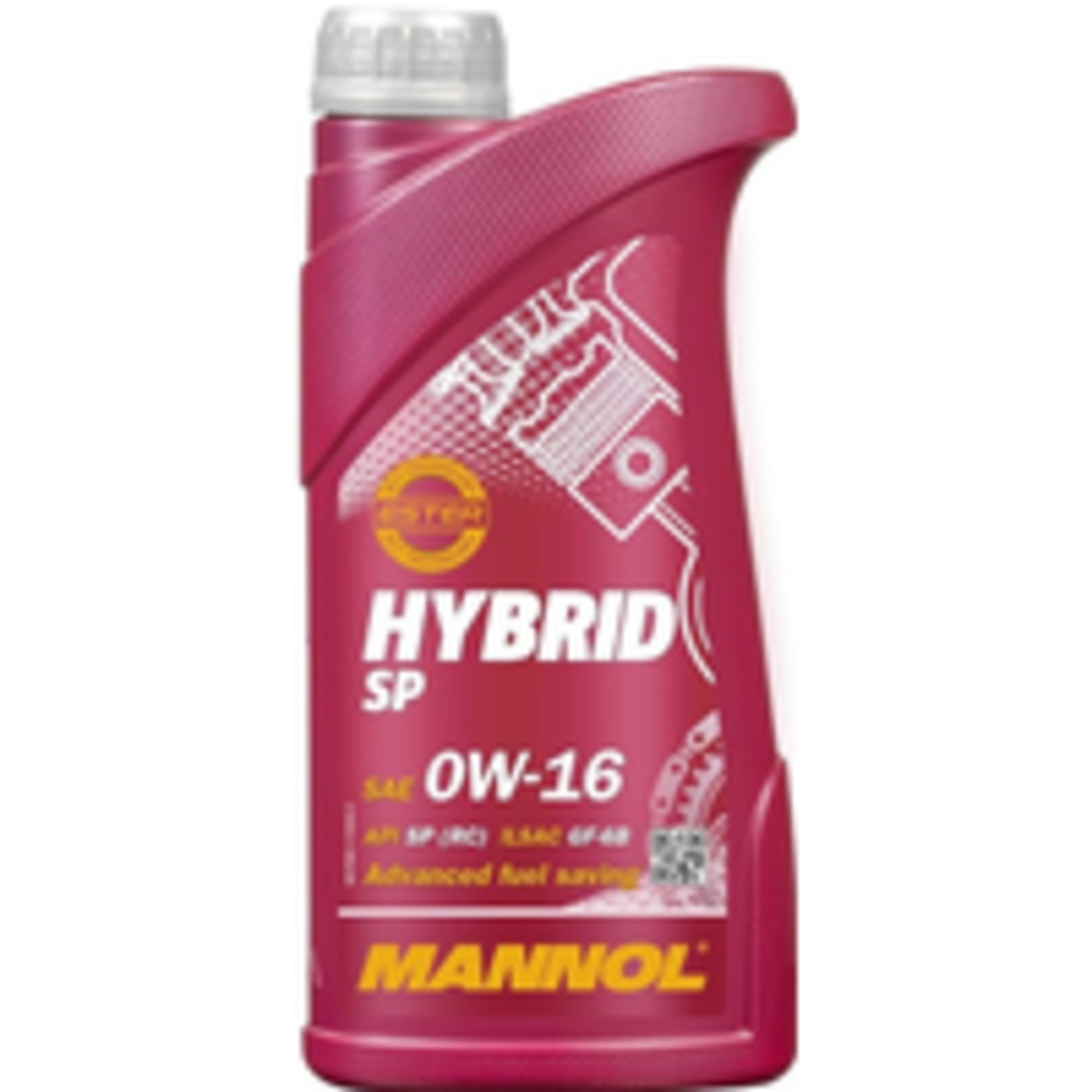Mannol hybrid sp 0w-16. 1l