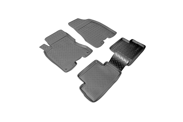 Set covorase auto cauciuc fit umbrella pentru nissan x-trail (t31) 3d (2007-2013) - 5 pcs