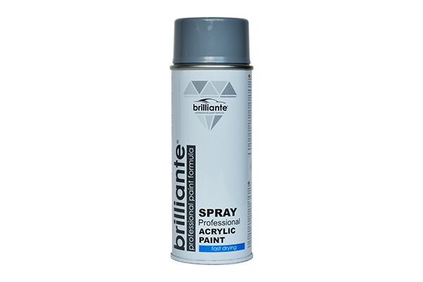 vopsea spray gri argintiu (ral 7001) 400 ml 10517 BRILLIANTE
