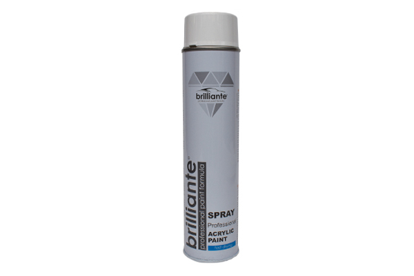vopsea spray acrilica alb clasic lucios (ral 9003) 600 ml 5235 BRILLIANTE