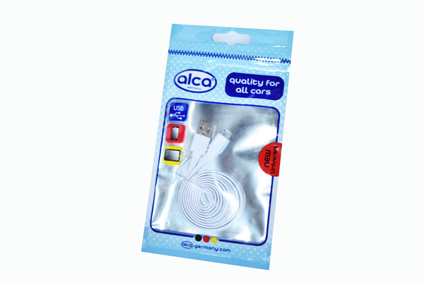 cablu micro usb alb smart phone-camera-mp3 player 510620 ALCA